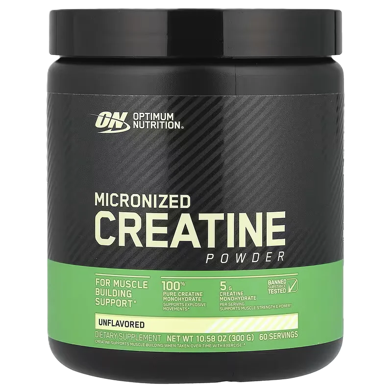 Optimum Nutrition Creatina Micronizada 300gr 60 Servicios