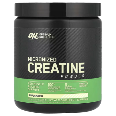 Optimum Nutrition Creatina Micronizada 300gr 60 Servicios