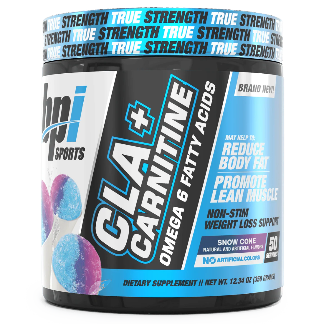 BPI Sports Cla+ Carnitina 50 Servicios Snow Cone