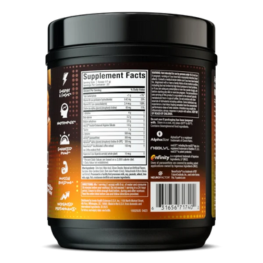 Muscletech Euphoriq Pre Entreno 20 Serv Boogieman Punch Muscletech Euphoriq Pre Entreno 20 Serv Boogieman Informacion nutricional