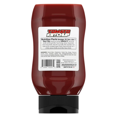 Dragon Pharma Dips Tomato Ketchup 350 Gr Informacion nutricional