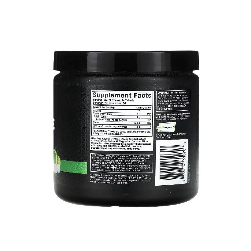 Muscletech Creatine Chews Creapure 90 tabletas Citrus Burst Portada 2