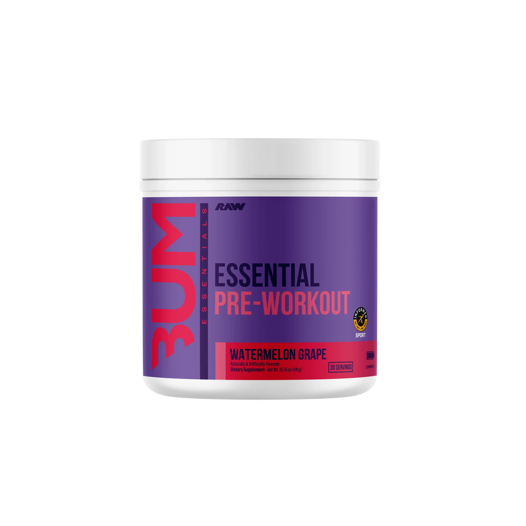 Raw Nutrition Bum Essentials Pre Entreno 30 Servicios Watermelon grape