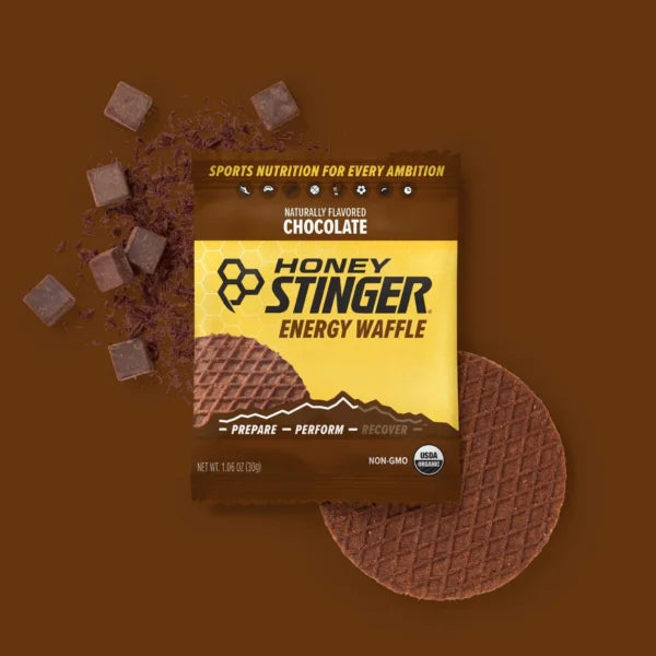 Waffles Honey Stinger Energético Orgánico Deportivo Sabor Chocolate 12 pack Chocolate