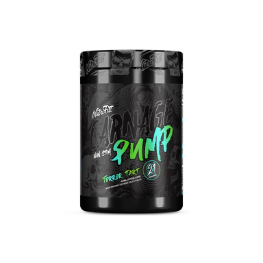 Nutrifitt Carnage Pump Pre Entreno 21 Servicios Terror tart