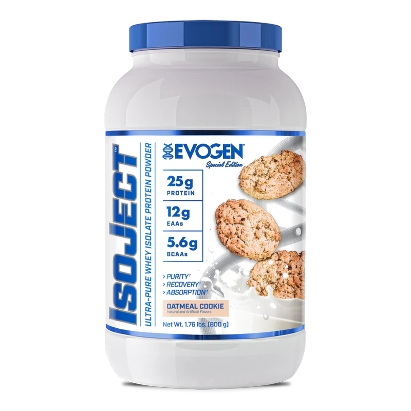 Evogen Proteina Isoject 2 lbs 28 Servicios oatmeal cookie