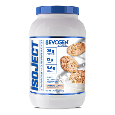 Evogen Proteina Isoject 2 lbs 28 Servicios oatmeal cookie