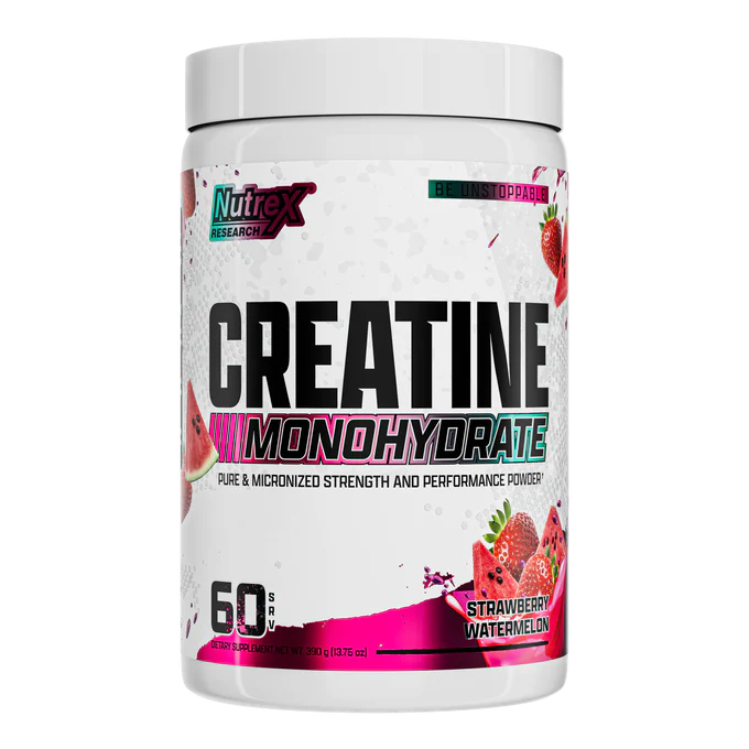 Nutrex Creatrina Monohidratanda 390gr 60 Servicios strawberry Watermelon