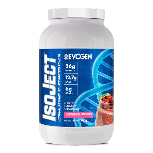 Evogen Proteina Isoject 2 lbs 28 Servicios strawberry smoothie