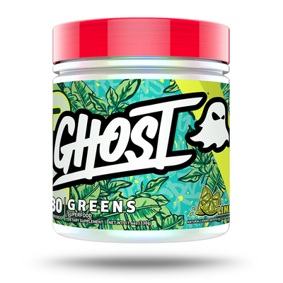 Ghost Greens 30 Servicios. Superalimento Jugo Verde Desintoxicante Lime Portada