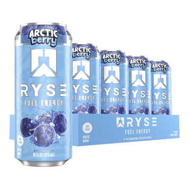 Ryse Fuel Energy Drink 12 pack Artic Berry Portada