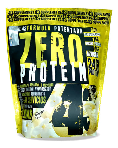 43 Supplement Zero Proteina 1kg 31 Servicios Vainilla