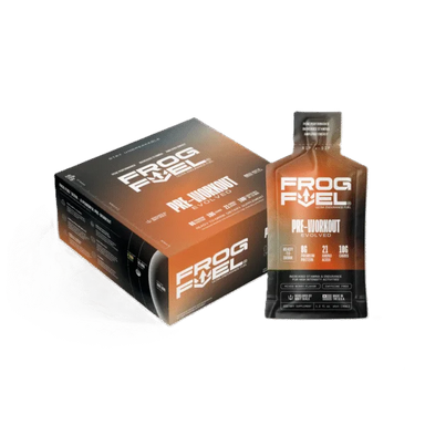 Frog Fuel Ultra Pre-Workout Shot Evolved Caffeine Free 24 shots Mixed Berry Portada 2
