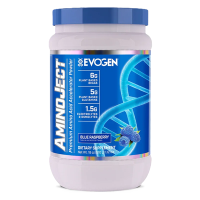 Evogen Aminoject 30 Servicios. Aminoácidos mora azul