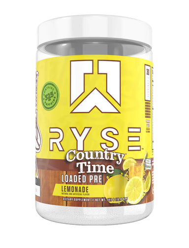 Ryse Loaded Pre Entreno Country Time 411Gr 30 Servicios lemonade