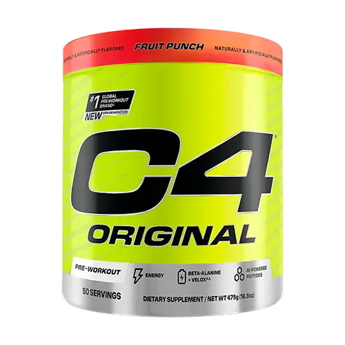 Cellucor C4 Pre Entreno Original 50 servicios fruit punch