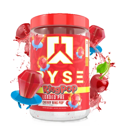 Ryse Loaded Pre Entreno Ring Pop- Cherry Ring Pop 30 Servicios