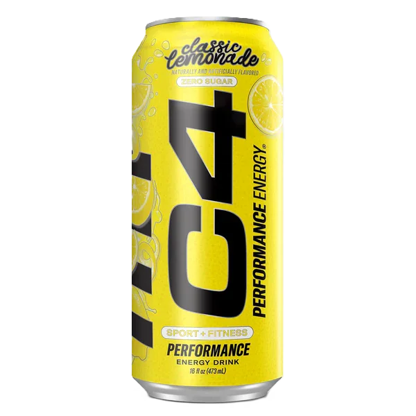 Cellucor c4 energy drink zero azucar 16 oz (12 latas) classic lemoande