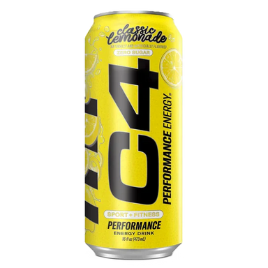 Cellucor c4 energy drink zero azucar 16 oz (12 latas) classic lemoande
