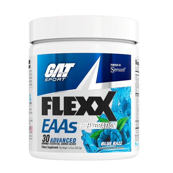 GAT Sports Flexx EAAs 30 Servicios Aminoácidos mora azul