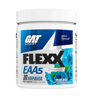 GAT Sports Flexx EAAs 30 Servicios Aminoácidos mora azul