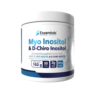Essentials Myo Inositol & D-Chiro Inositol 102g 50 Servicios