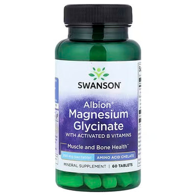 Swanson Magnesium Glycinate 60 Tabletas