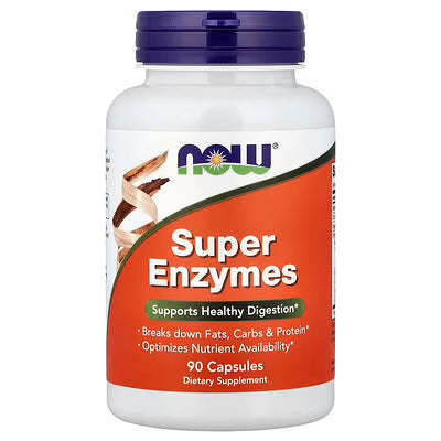 Now Foods Super Enzymes 90 Capsulas