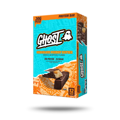 Ghost Barras De Proteina 12 barras Chocolate Peanut Butter