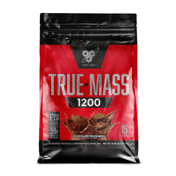 BSN Proteina True Mass 1200 10 Lbs 15 Servicios Chocolate