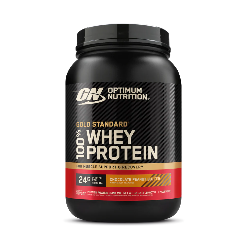 Optimum Nutrition Proteina Gold Standard 100% Whey 2 Lbs chocolate peanut butter