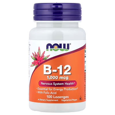 Now Foods B-12 2000MCG 100 Lozenges