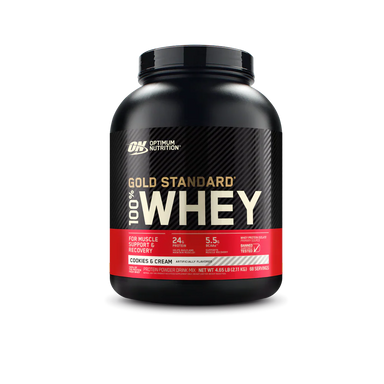 Optimum Nutrition Proteina Gold Standard 100% Whey 5 libras Cookies & Cream