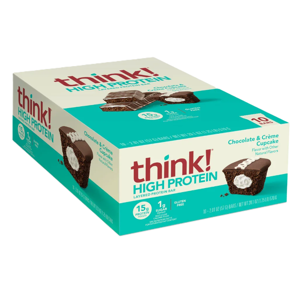 Think! High Protein 10 Barras de Proteina Pinguino