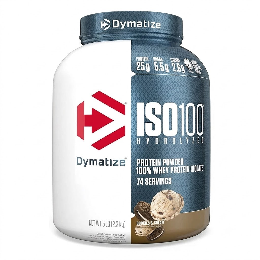Dymatize Proteina Iso 100 5 Lbs 70 servicios Cookies And Cream