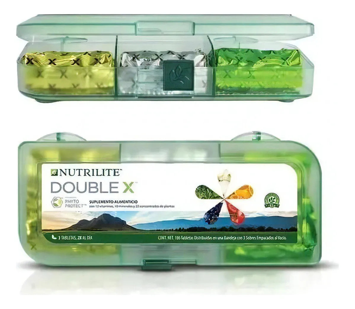 Nutrilite Double X Con Caja vitaminas y Minerales 186 Tabletas Portada 2