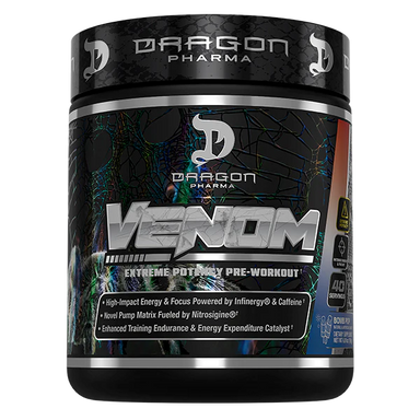 Dragon Pharma Venom Pre Entreno 40 Servicios piña bomb pop