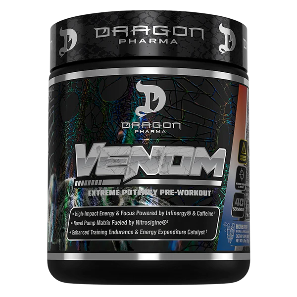 Dragon Pharma Venom Pre Entreno 40 Servicios piña bomb pop
