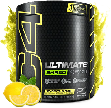 Cellucor C4 Ultimate Shred 20 servicios / 350gr Pre Entreno Cellucor C4 Ultimate Shred 20 servicios 350gr Pre Entreno limón