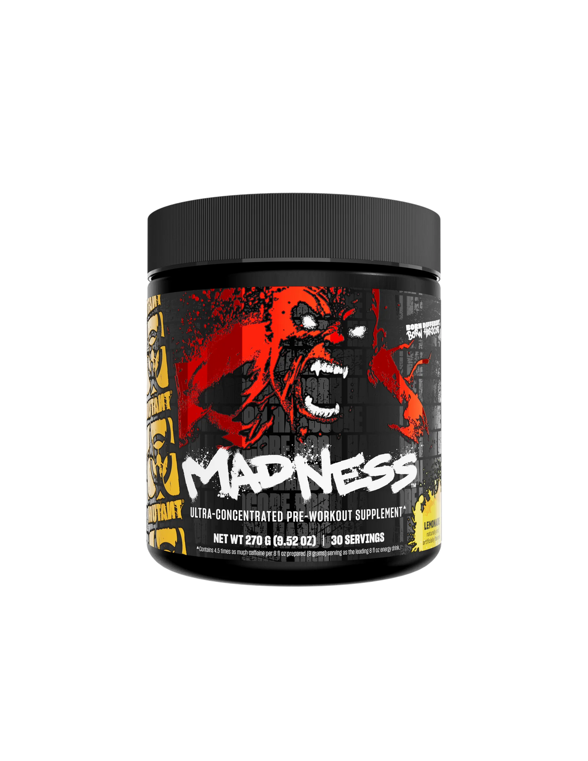 Mutant madness 30 servicios pre entreno Lemonade
