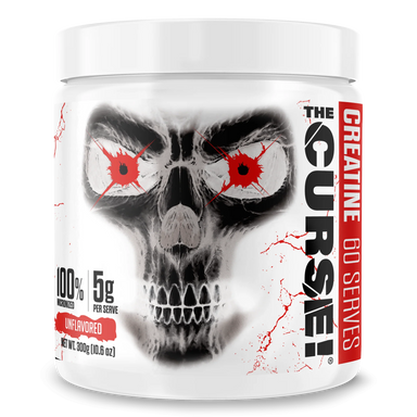 JNX Sports The Curse Creatina Monohidratada 300Gr 60 Servicios
