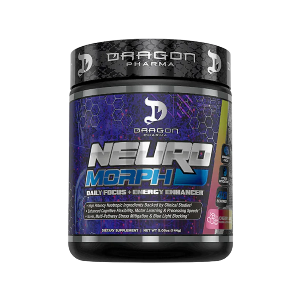 Dragon Pharma Neuromorph Pre Entreno 40 Servicios cherry lime