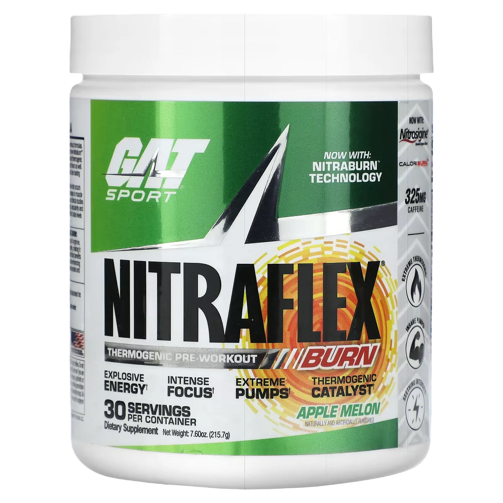 GAT Sports Nitraflex Burn 30 Servicios apple melon