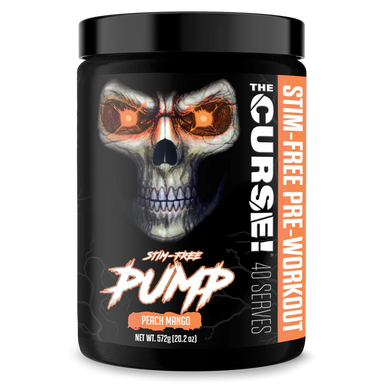 JNX Sports The Curse Pump Stim Free Pre Entreno 40 Servicios Peach mango