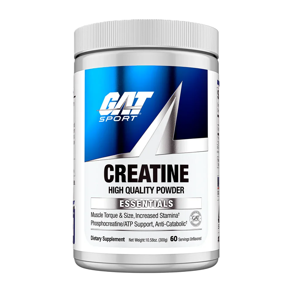 GAT Sport Creatina Monohidrato 300gr 60 Servicios
