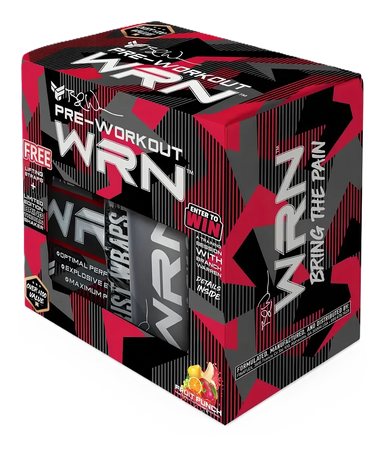 Finaflex WRN Pre-Workout 20 SERV + Shaker Y Muñequeras