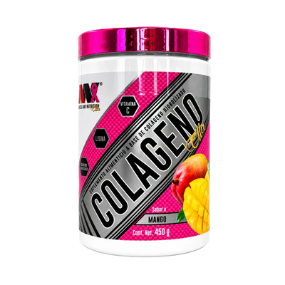 Advance Nutrition Colageno Hidrolizado Ella Con Vitamina C Y Acido Hialurónico 450g Mango Portada