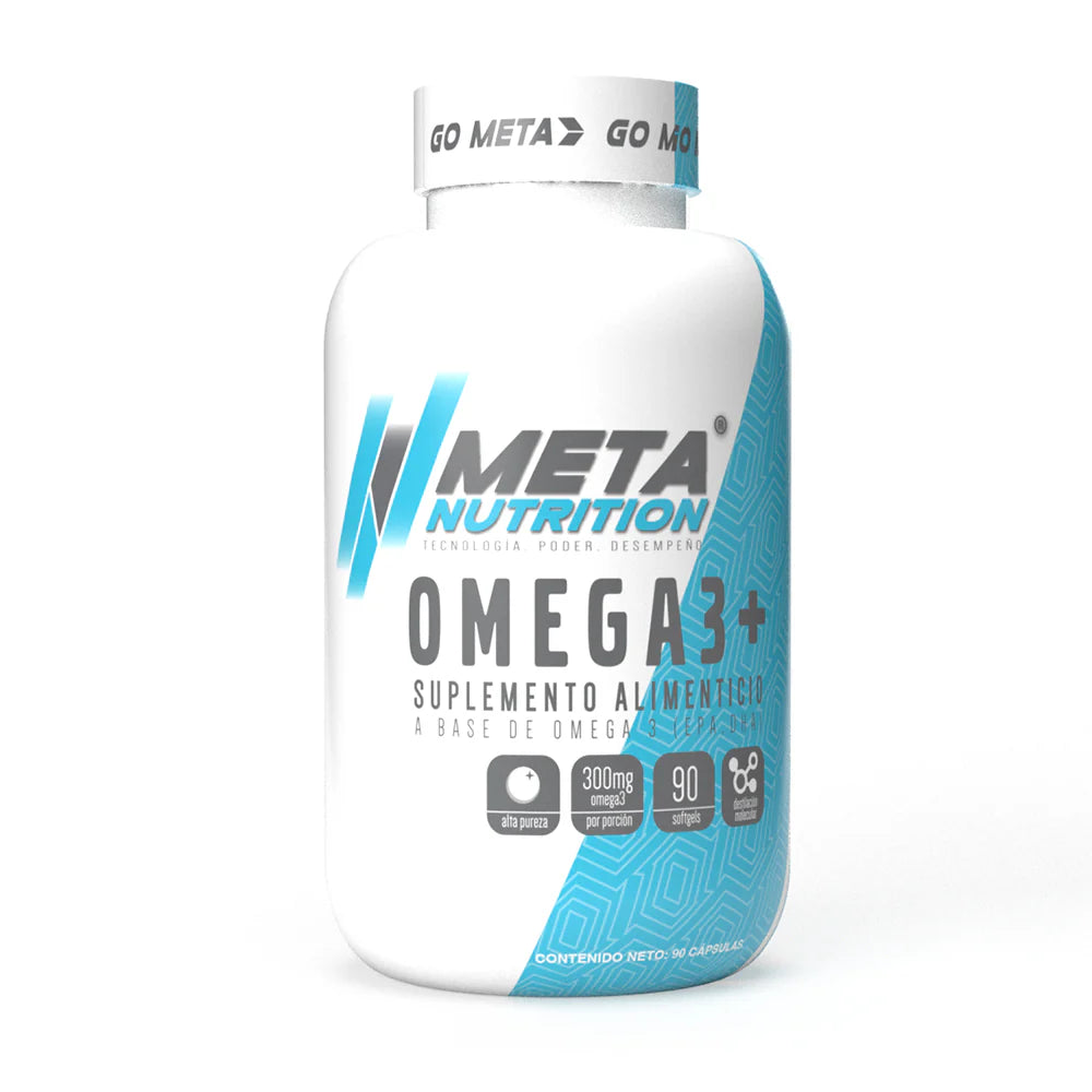 Meta Nutrition Omega 3 + 90 capsulas