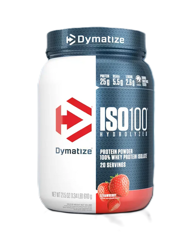 Dymatize Proteina Iso 100 1.4 Lbs 20 Servicios fresa