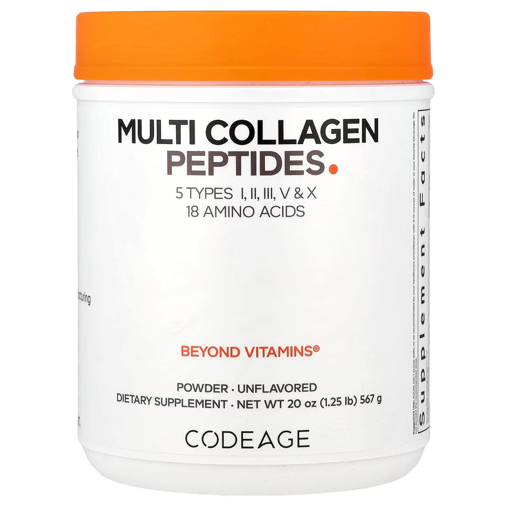 Codeage Multi Collagen Peptides Sin Sabor 567g